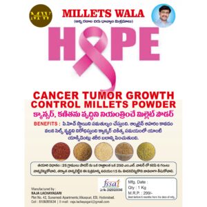 Cancer Growth Control Millet Powder – ₹399/kg