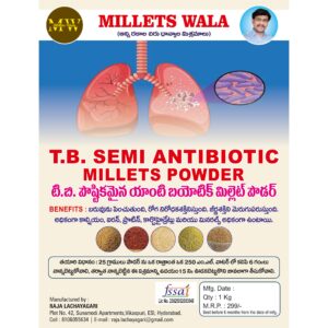 T.B. Semi Antibiotic Millet Powder – ₹299/kg